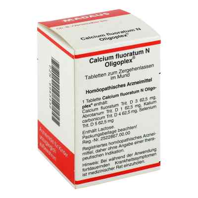 Calcium Fluoratum N Oligoplex Tabletten bei apo-discounter.de bestellen