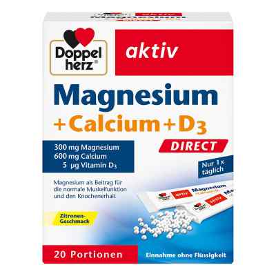 Doppelherz Magnesium + Calcium + D3 direct Pellets bei apo-discounter.de bestellen