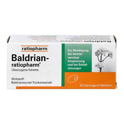 Baldrian Ratiopharm überzogene Tabletten bei apo-discounter.de bestellen