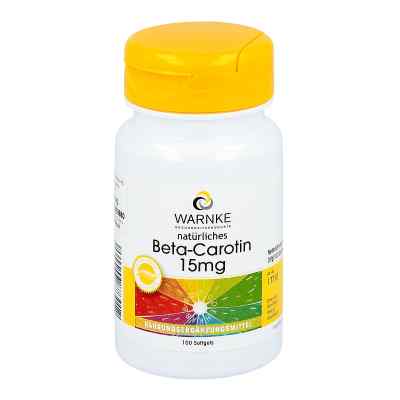 Beta Carotin Kapseln 15 mg natürlich bei apo-discounter.de bestellen