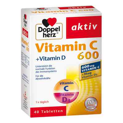 Doppelherz Vitamin C 600 + Vitamin D Tabletten bei apo-discounter.de bestellen