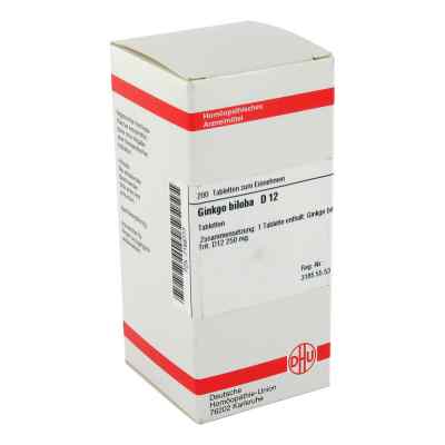 Ginkgo Biloba D 12 Tabletten bei apo-discounter.de bestellen