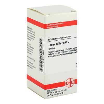 Hepar Sulfuris C6 Tabletten bei apo-discounter.de bestellen