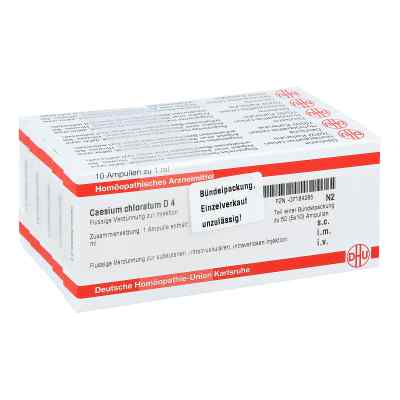 Caesium Chloratum D4 Ampullen bei apo-discounter.de bestellen