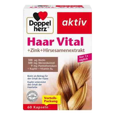Doppelherz Haar Vital+zink+hirseextrakt Kapseln bei apo-discounter.de bestellen