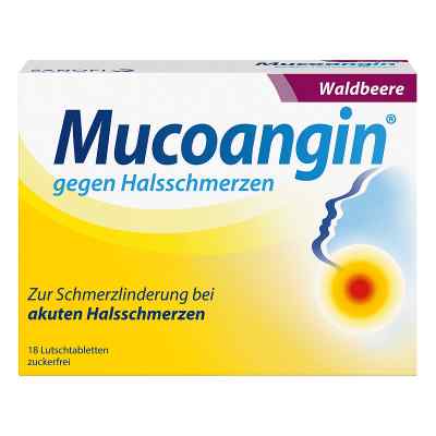 Mucoangin gegen Halsschmerzen Waldbeere Lutschtabletten bei apo-discounter.de bestellen