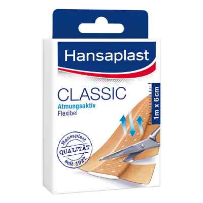 Hansaplast Classic Pflaster 1mx6cm bei apo-discounter.de bestellen