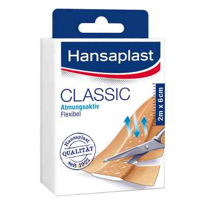 Hansaplast Classic Pflaster 2mx6cm bei apo-discounter.de bestellen