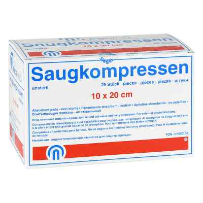 Saugkompressen 10x20cm unsteril bei apo-discounter.de bestellen