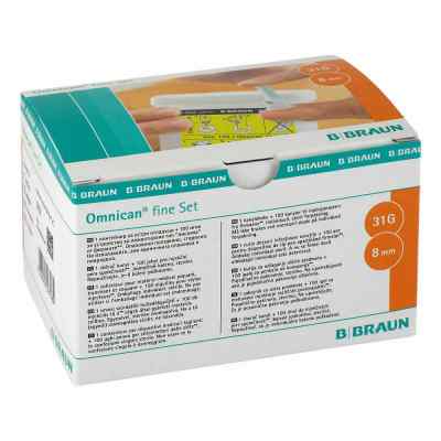 Omnican fine Set Pen Kanüle 0,25x8 mm a 100st bei apo-discounter.de bestellen
