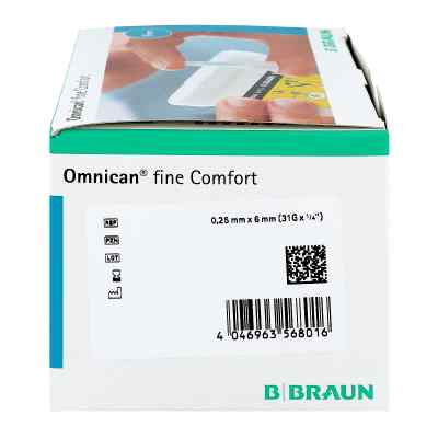 Omnican fine Set Pen Kanüle 0,25x6 mm a 100st bei apo-discounter.de bestellen