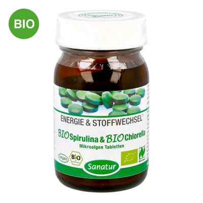 Biospirulina & Biochlorella 2in1 Tabletten 250 stk von Sanatur GmbH PZN 07366833