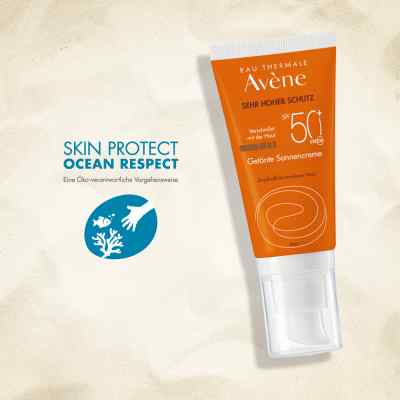 Avene Sunsitive Sonnencreme Spf 50+getönt bei apo-discounter.de bestellen