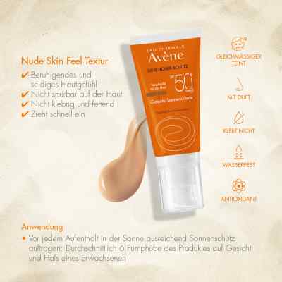 Avene Sunsitive Sonnencreme Spf 50+getönt bei apo-discounter.de bestellen