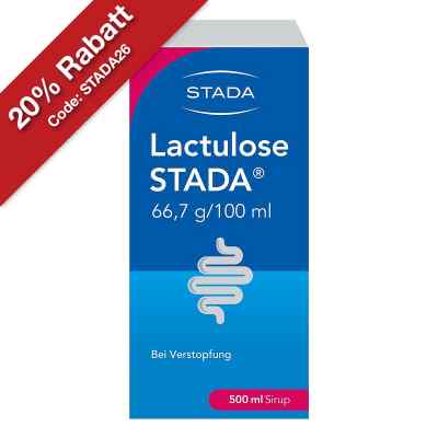 Lactulose STADA 66.7g/100ml Sirup bei Verstopfung