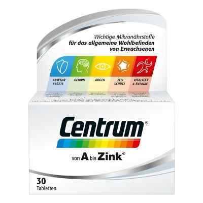 Centrum A-zink+floraglo Lutein Caplette bei apo-discounter.de bestellen
