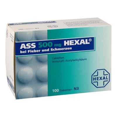 ASS 500mg HEXAL bei Fieber und Schmerzen bei apo-discounter.de bestellen