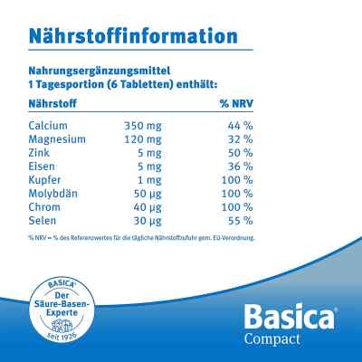 Basica compact Tabletten bei apo-discounter.de bestellen