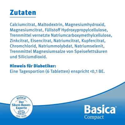 Basica compact Tabletten bei apo-discounter.de bestellen