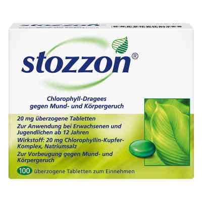 Stozzon Chlorophyll-Dragees gegen Mund- und Körpergeruch bei apo-discounter.de bestellen