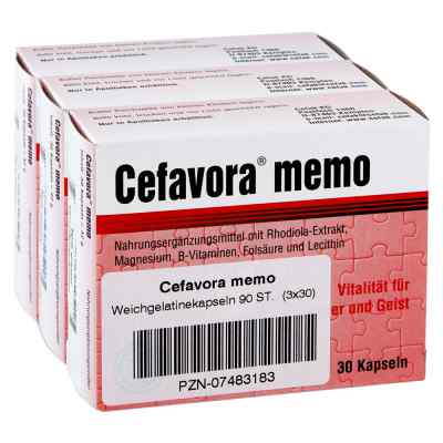 Cefavora memo Weichgelatinekapseln bei apo-discounter.de bestellen