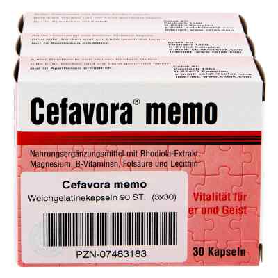 Cefavora memo Weichgelatinekapseln bei apo-discounter.de bestellen