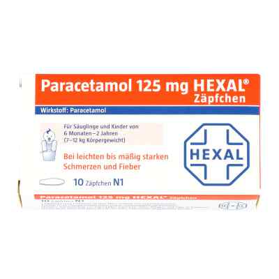 Paracetamol 125mg HEXAL Paracetamol 125mg HEXAL