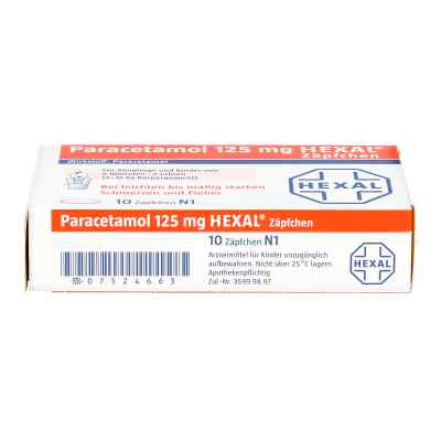 Paracetamol 125mg HEXAL Paracetamol 125mg HEXAL