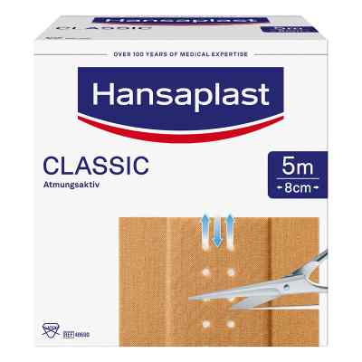 Hansaplast Classic Pflaster 5mx8cm bei apo-discounter.de bestellen
