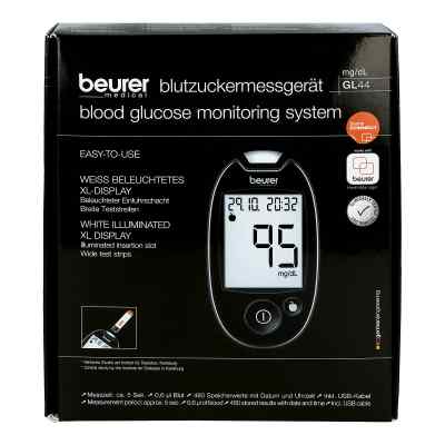 Beurer Gl44 mg/dl Blutzuckermessgerät bei apo-discounter.de bestellen