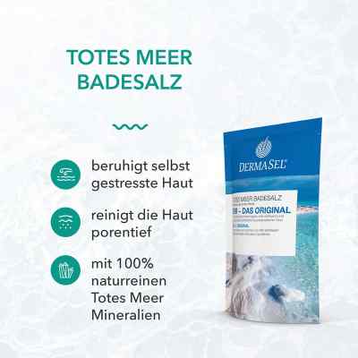 Dermasel Totes Meer Badesalz Pur bei apo-discounter.de bestellen