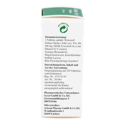 Ginkgo Syxyl Tabletten bei apo-discounter.de bestellen