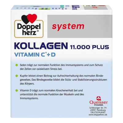 Doppelherz Kollagen 11000 Plus system Ampullen bei apo-discounter.de bestellen