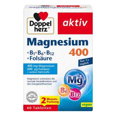 Doppelherz Magnesium 400 mg Tabletten bei apo-discounter.de bestellen