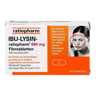 IBU-LYSIN-ratiopharm 684mg bei apo-discounter.de bestellen