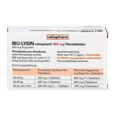 IBU-LYSIN-ratiopharm 684mg bei apo-discounter.de bestellen