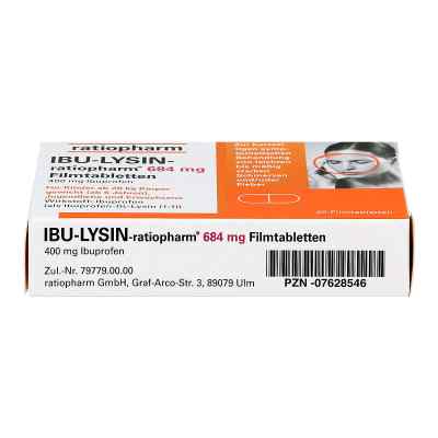 IBU-LYSIN-ratiopharm 684mg bei apo-discounter.de bestellen