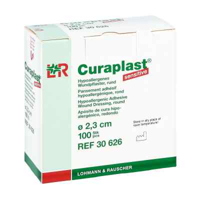 Curaplast Strips Sensitiv rund 2,3cm bei apo-discounter.de bestellen