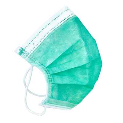 Medi Inn Mundschutz Maske mit Bändern grün bei apo-discounter.de bestellen