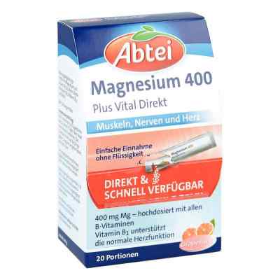 Abtei Magnesium 400+vitamin B Komplex Granulat bei apo-discounter.de bestellen