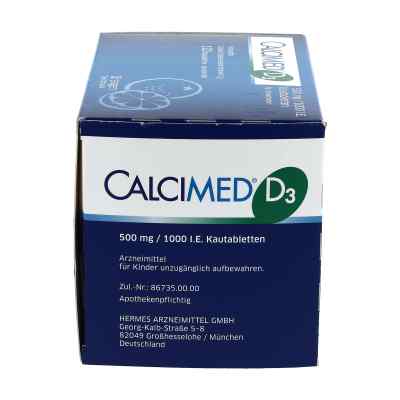 Calcimed D3 500mg/1000 internationale Einheiten bei apo-discounter.de bestellen