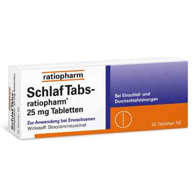 SchlafTabs-ratiopharm 25mg bei apo-discounter.de bestellen