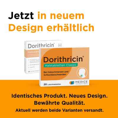 Dorithricin Halstabletten Classic 0,5mg/1,0mg/1,5mg bei apo-discounter.de bestellen