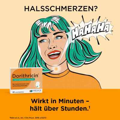 Dorithricin Halstabletten Classic 0,5mg/1,0mg/1,5mg bei apo-discounter.de bestellen