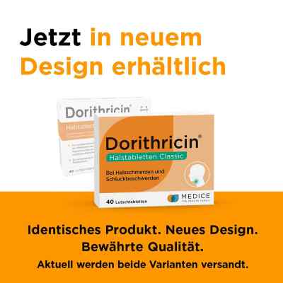 Dorithricin Halstabletten Classic 0,5mg/1,0mg/1,5mg bei apo-discounter.de bestellen