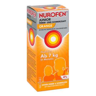 NUROFEN Junior Fieber- & Schmerzsaft Orange bei apo-discounter.de bestellen