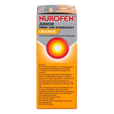 Nurofen Junior Fieber- und Schmerzsaft Orange 40mg/ml bei apo-discounter.de bestellen