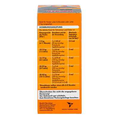 Nurofen Junior Fieber- und Schmerzsaft Orange 40mg/ml bei apo-discounter.de bestellen