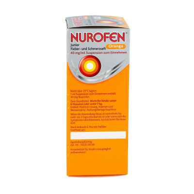 Nurofen Junior Fieber- und Schmerzsaft Orange 40mg/ml bei apo-discounter.de bestellen