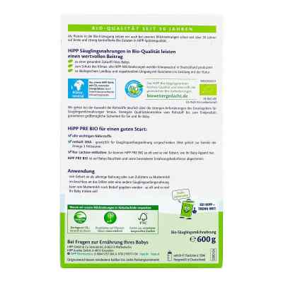 Hipp Pre Bio Anfangsmilch bei apo-discounter.de bestellen